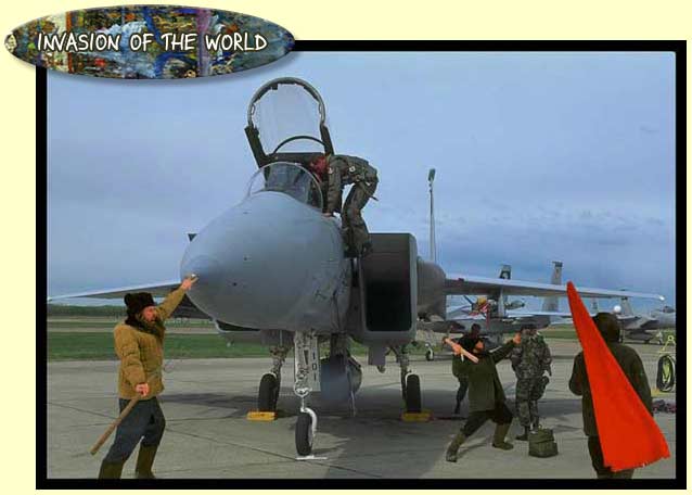 Invasion of the world, canvas 4