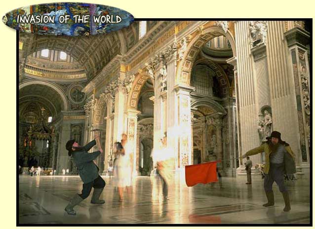 Invasion of the world, canvas 13